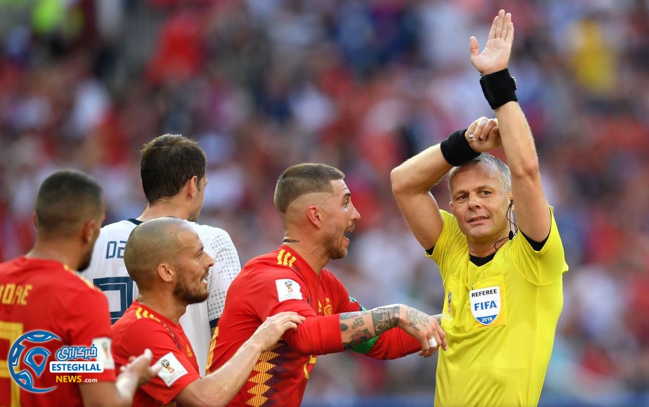 دیدار اسپانیا و روسیه