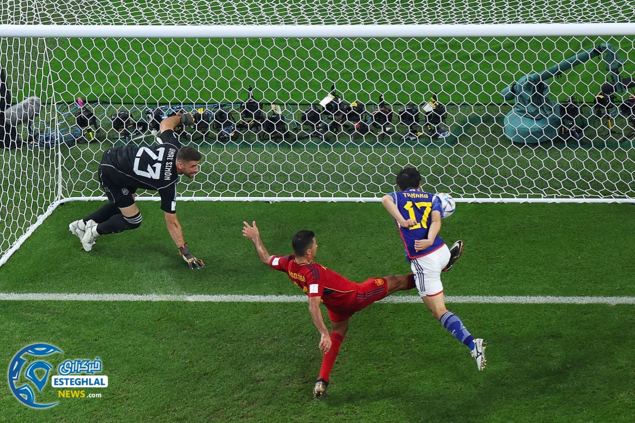 ژاپن 2-1&nbsp;اسپانیا