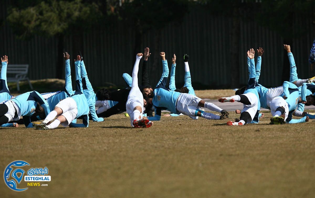 تمرین استقلال 28 بهمن  ماه 97