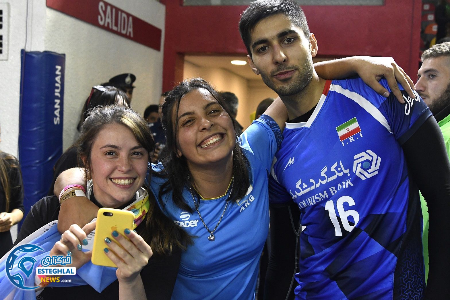 والیبال لیگ ملت های جهان(ایران-کانادا)