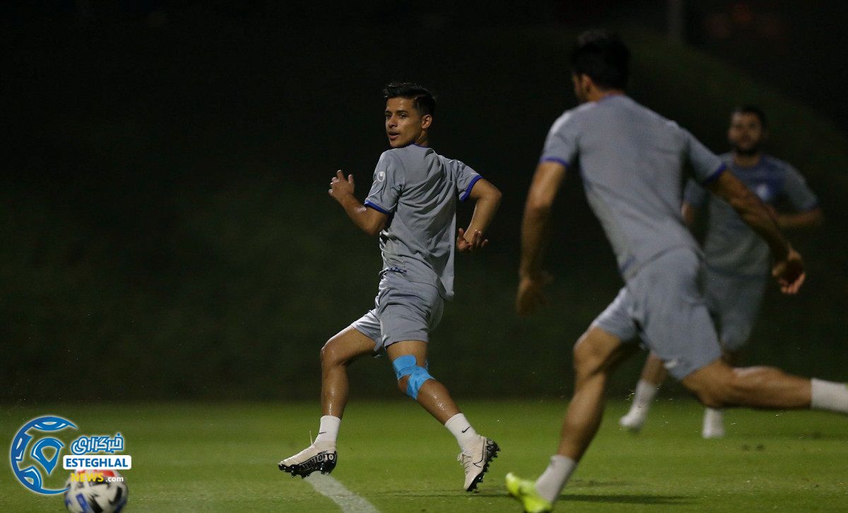 تمرین استقلال در دوحه