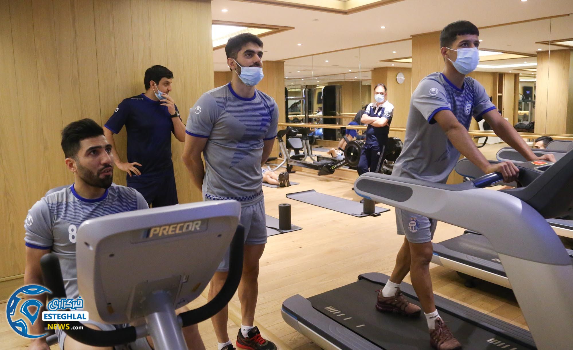 تمرین استقلال در دوحه