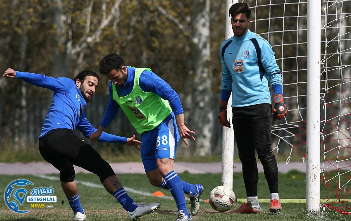 تمرین استقلال 15 فروردین 98