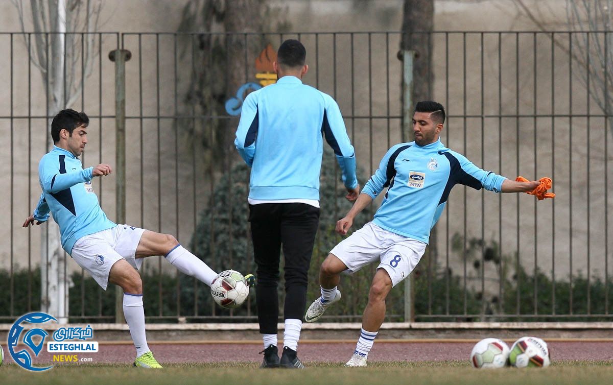 تمرین استقلال 16 اسفند ماه 97