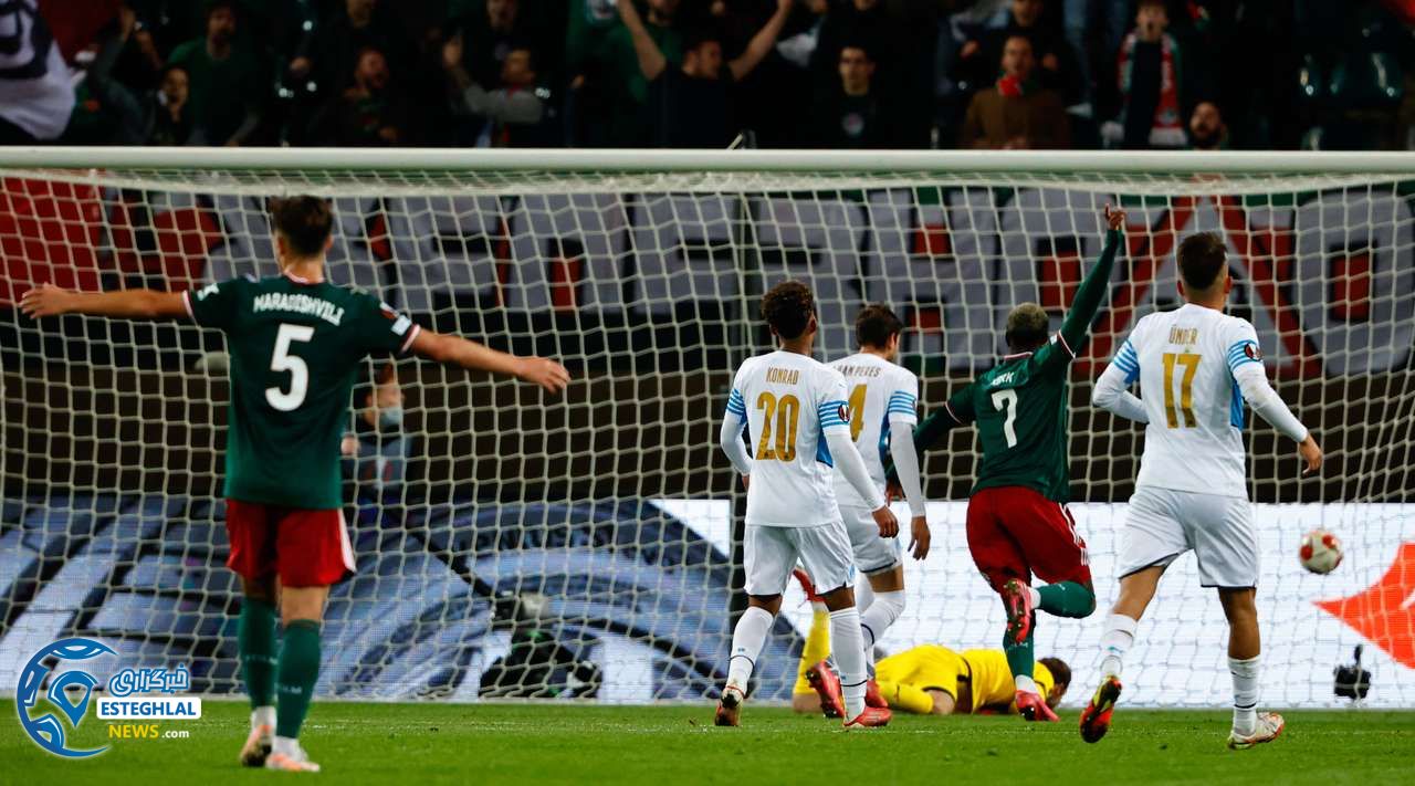 لوکوموتیو مسکو 1-1 مارسی