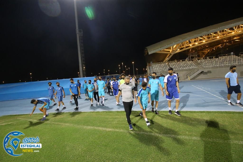 تمرین استقلال در جده