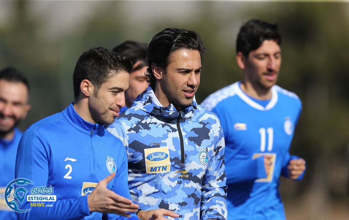 تمرین استقلال 19 دی ماه 97