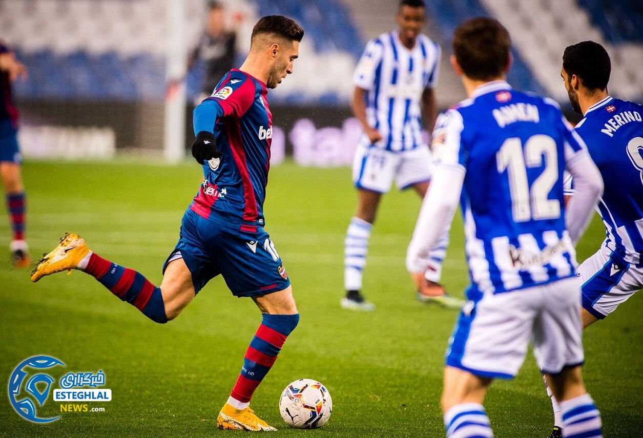 رئال سوسیداد 1-0 لوانته