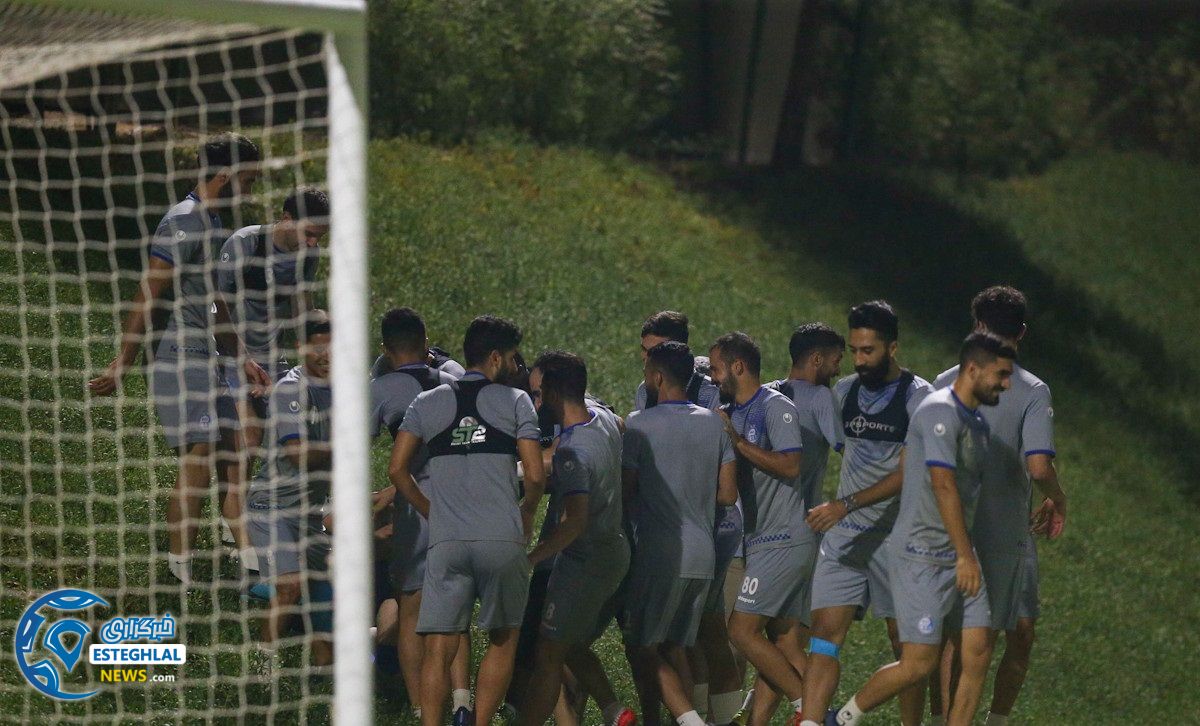 تمرین استقلال در دوحه