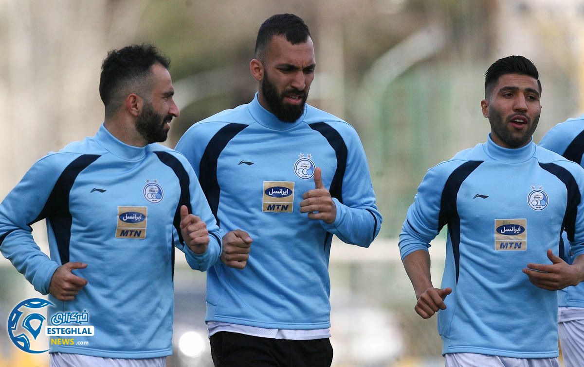 تمرین استقلال 16 اسفند ماه 97