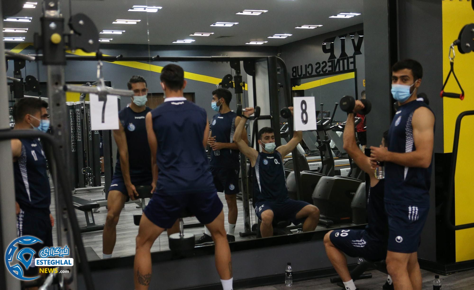 تمرین وزنه استقلال