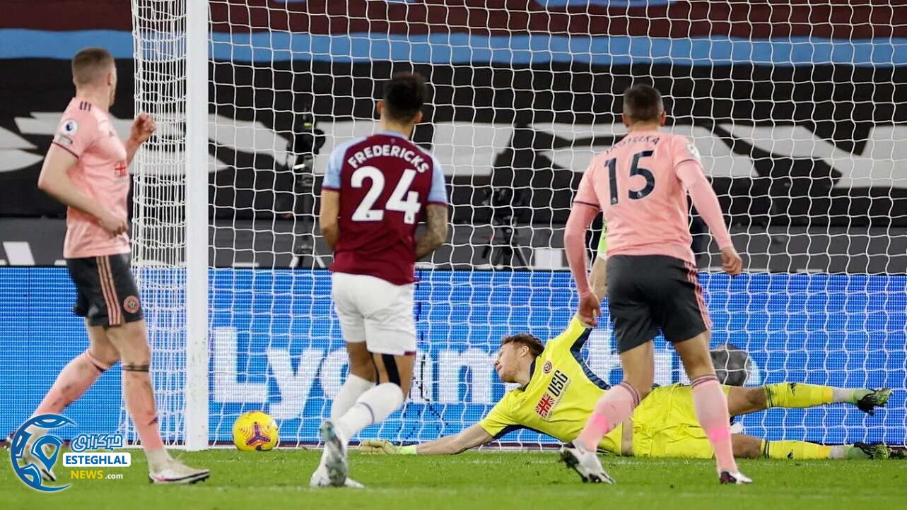 وستهام 3-0 شفیلد یونایتد