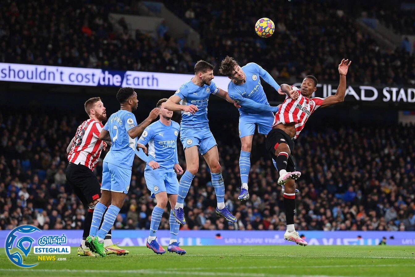 منچسترسیتی 2-0 برنتفورد  