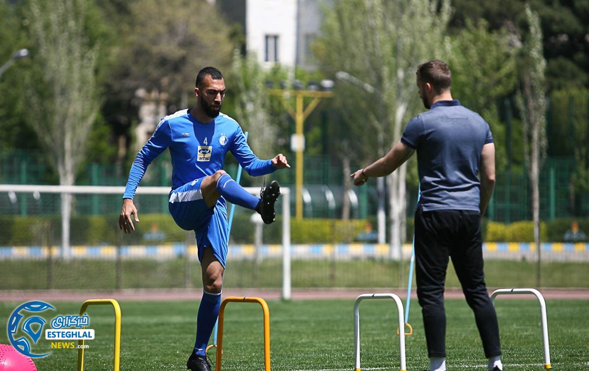 تمرین استقلال 25 فروردین 98