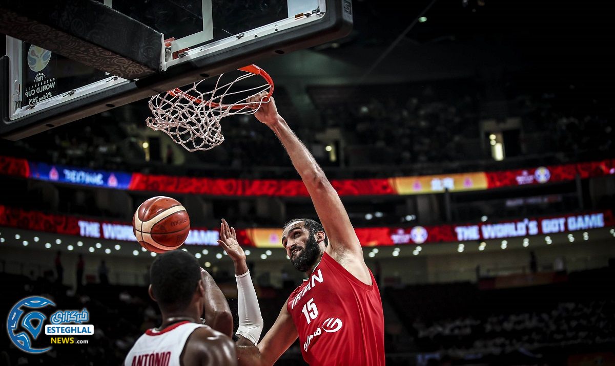 دیدار تیم ملی بسکتبال ایران و آنگولا