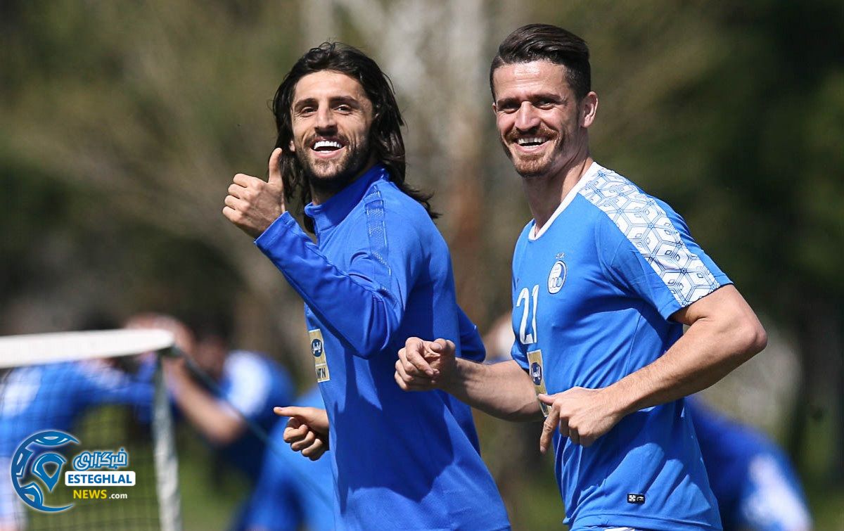 تمرین استقلال 21 فروردین 98