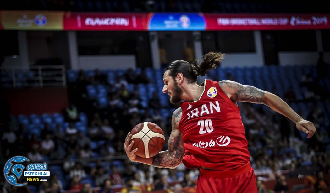 دیدار تیم ملی بسکتبال ایران و تونس