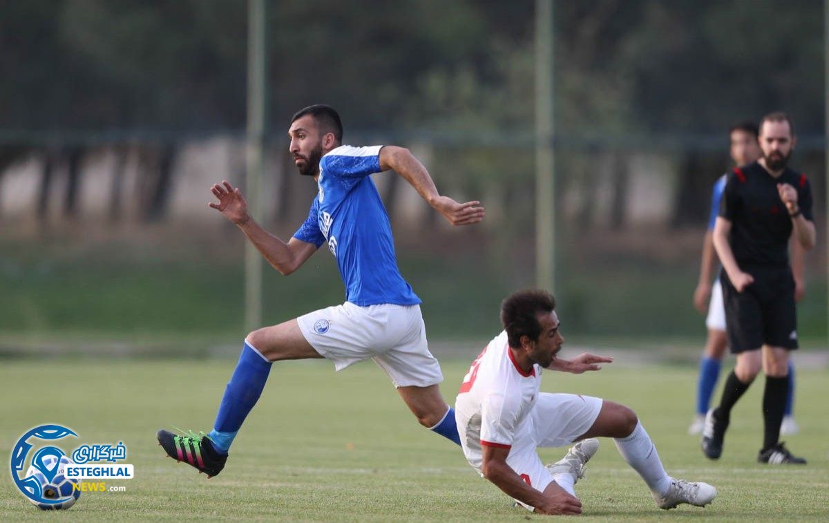 دیدار دوستانه استقلال و نساجی