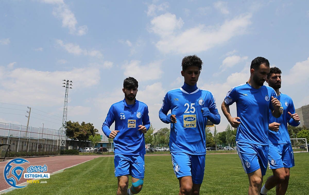 تمرین استقلال 9 اردیبهشت 98