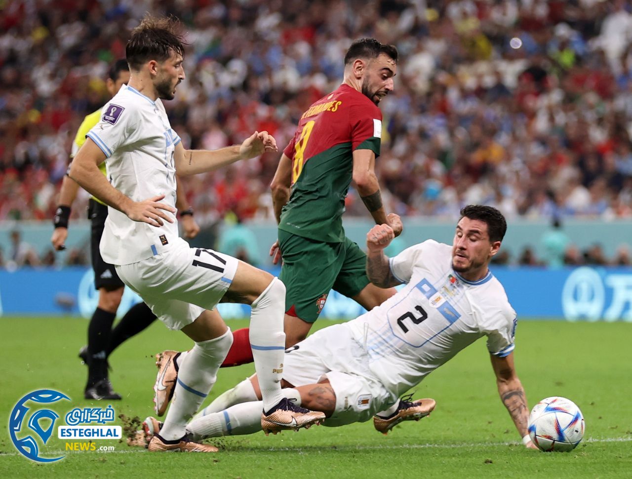 پرتغال 2-0 اروگوئه