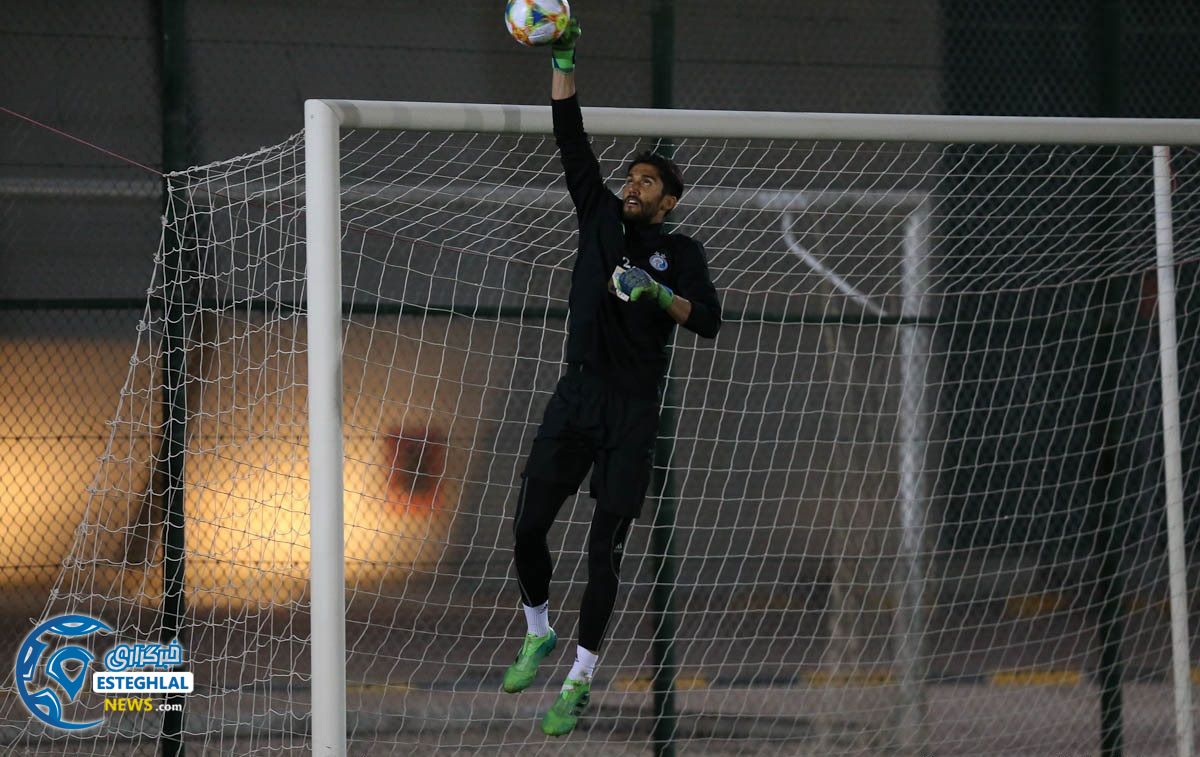 تمرین استقلال 11 اسفند 97 قطر