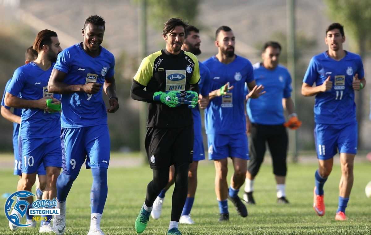 تمرین استقلال سه شنبه 30 مرداد 97