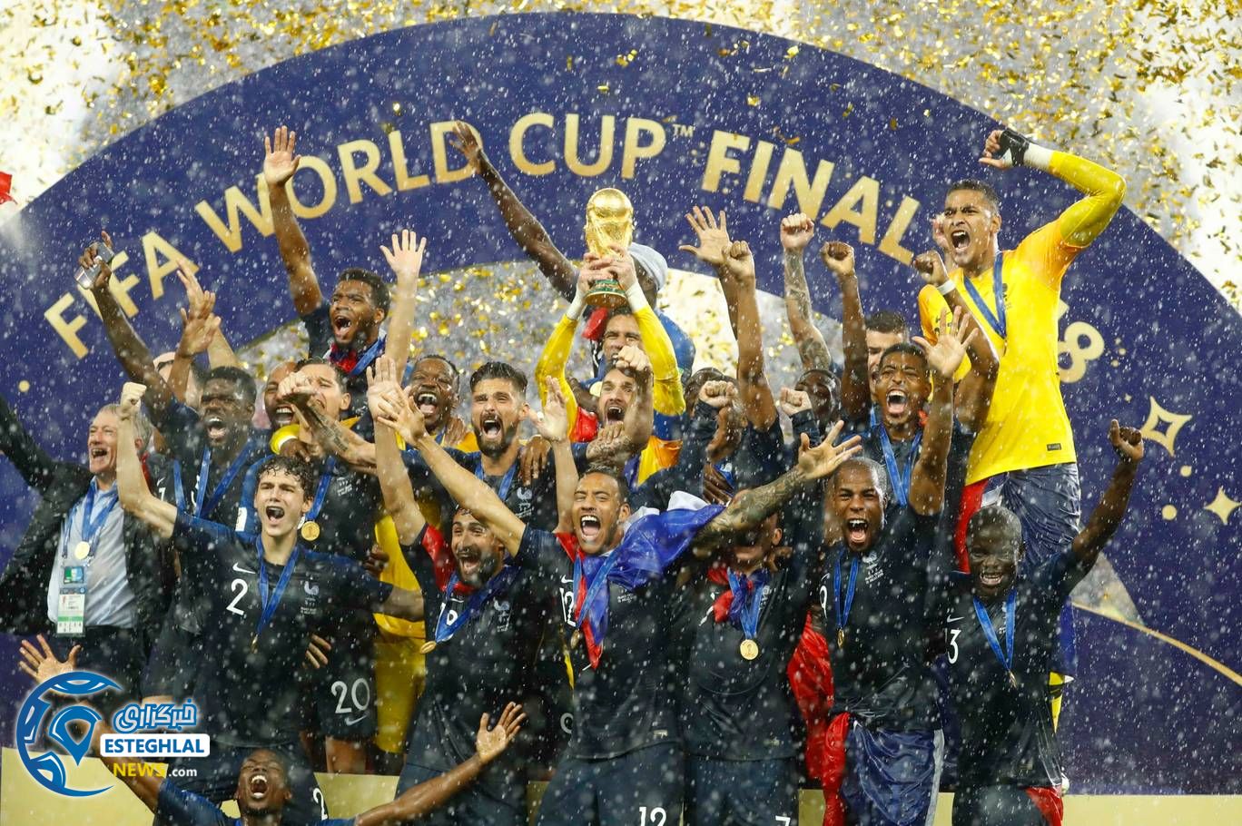 دیدار فرانسه و کرواسی