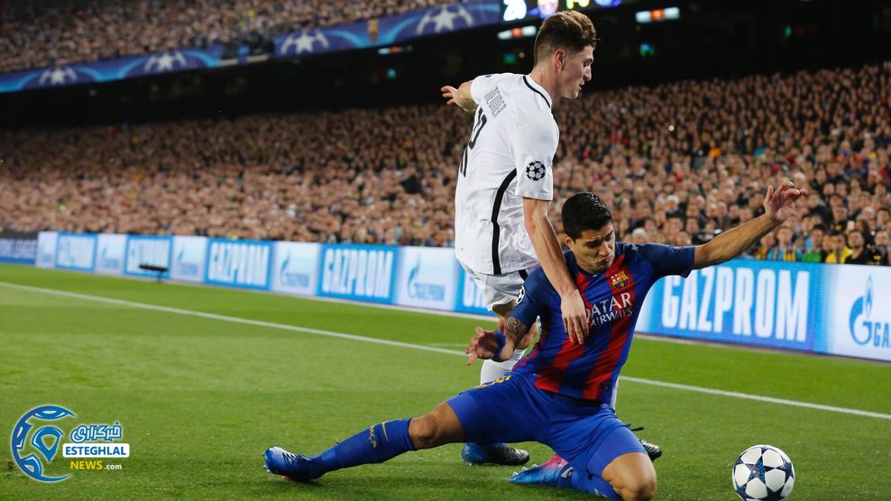 لیگ قهرمانان اروپا دیدار بارسلونا و پاری سن ژرمن