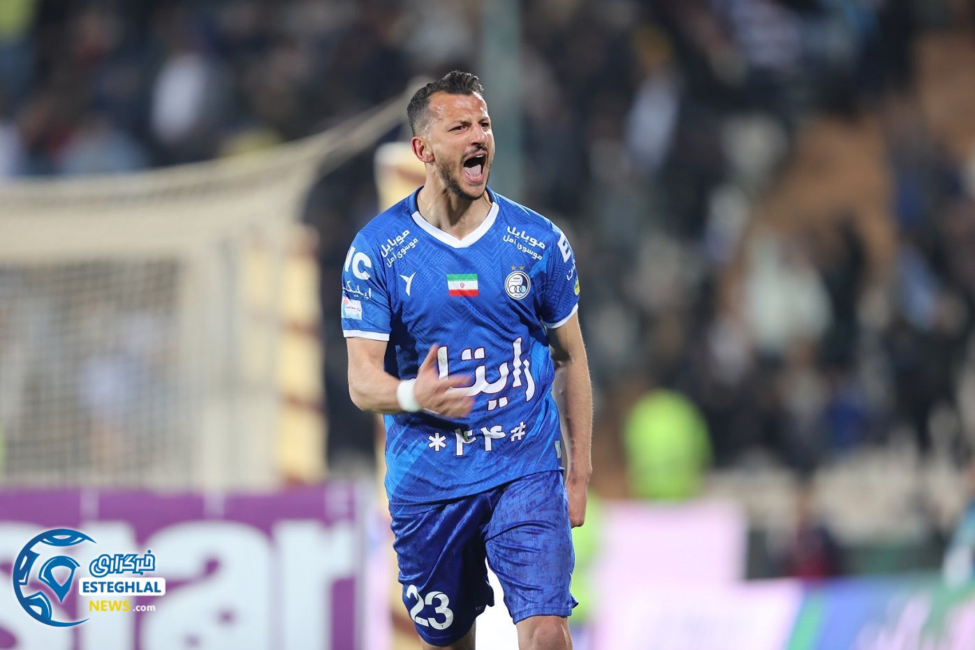 استقلال(تاج) 4-0 نساجی