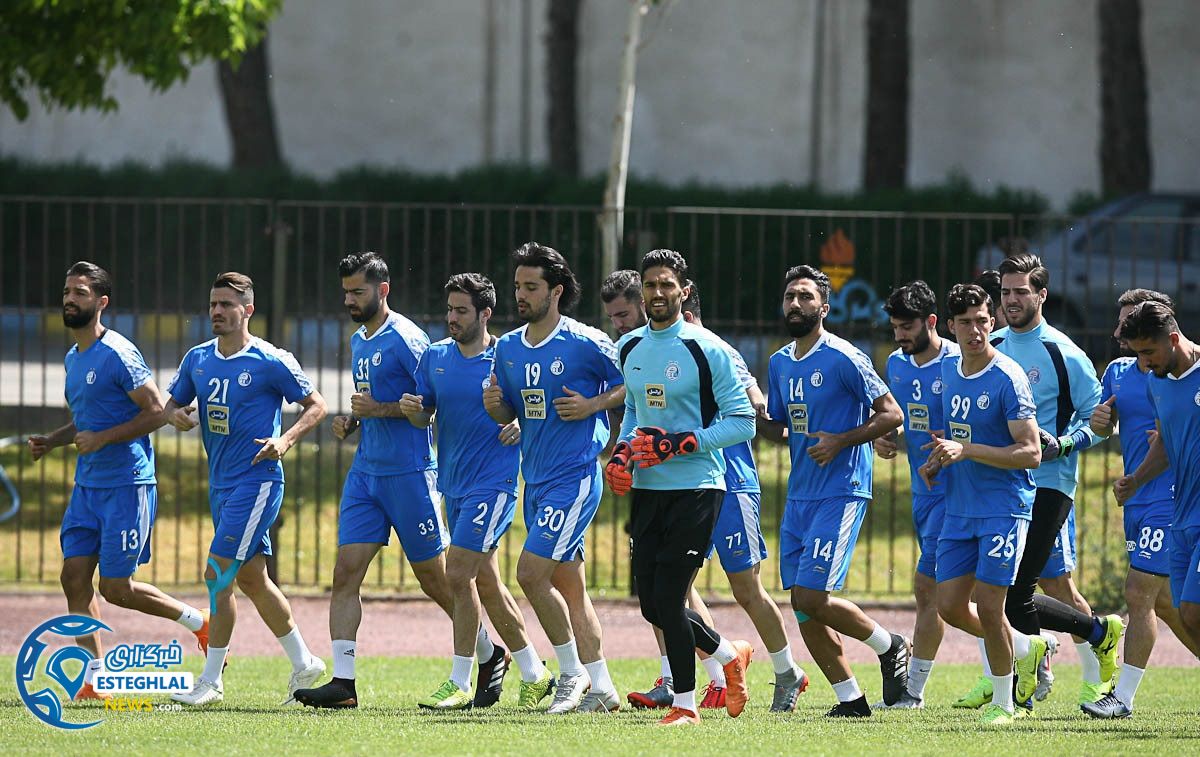 تمرین استقلال 19 اردیبهشت 98