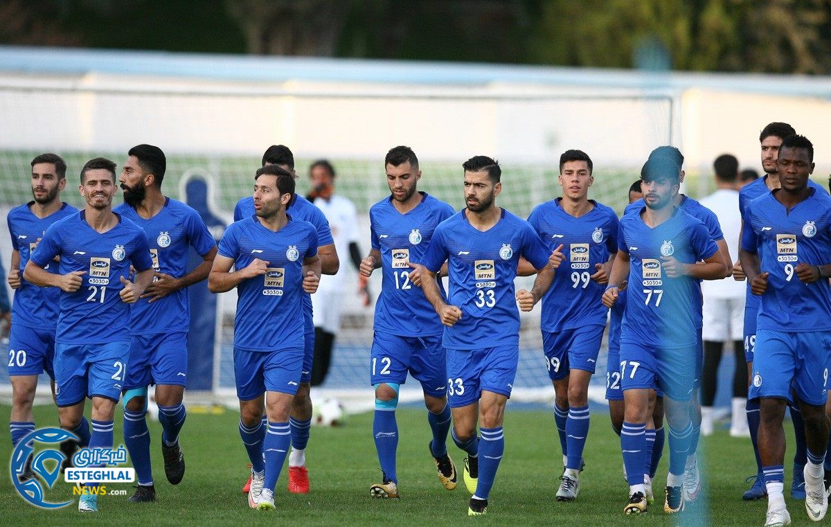 تمرین استقلال یکشنبه 8 مهر 97