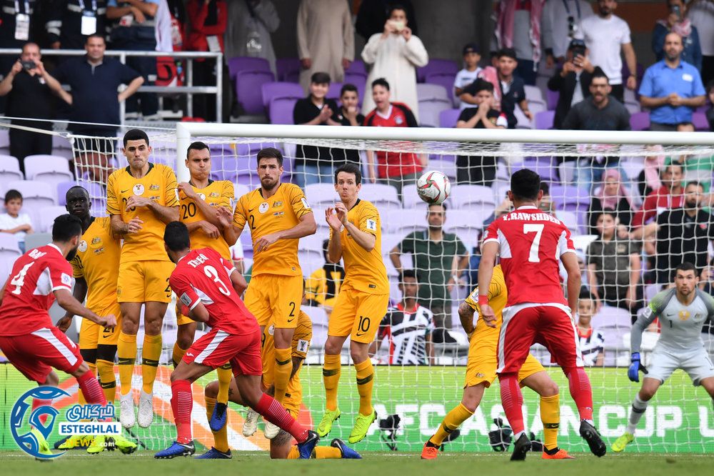 دیدار استرالیا و اردن