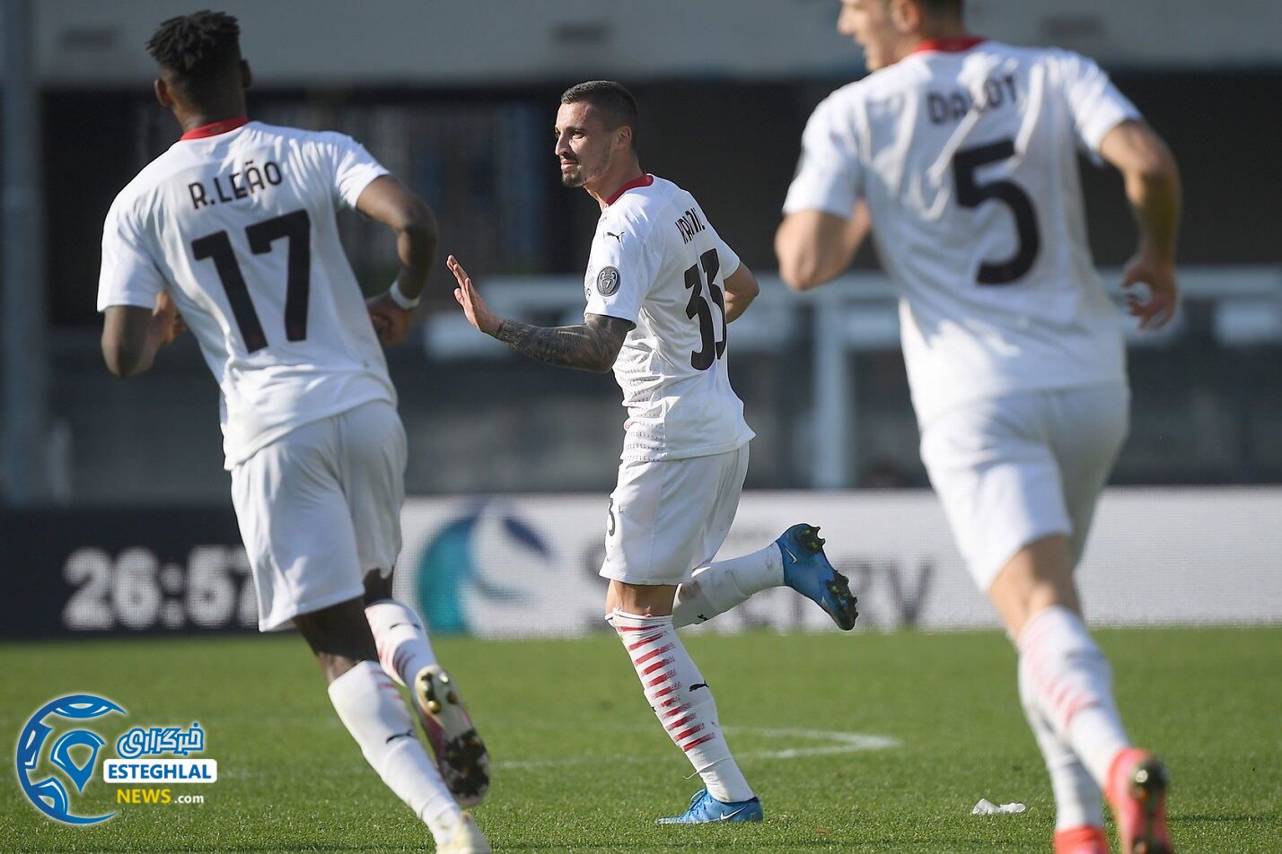 هلاس ورونا 0-2 آث میلان