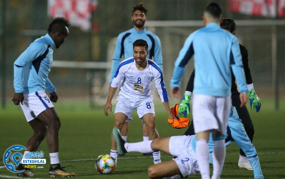 تمرین استقلال 11 اسفند 97 قطر