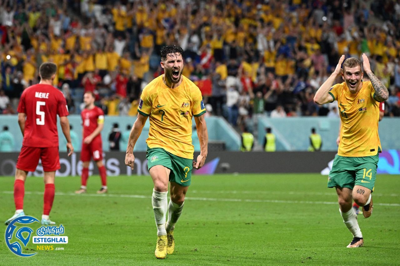 استرالیا 1-0 دانمارک