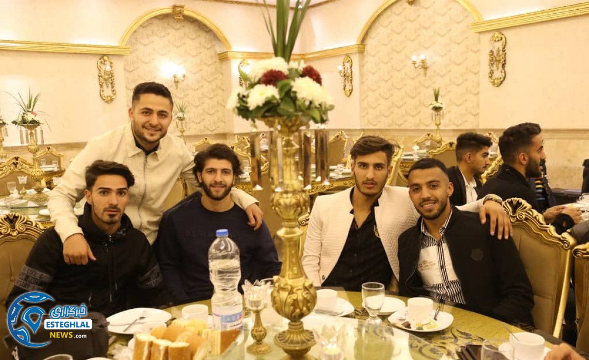 جشن قهرمانی تیم امید استقلال