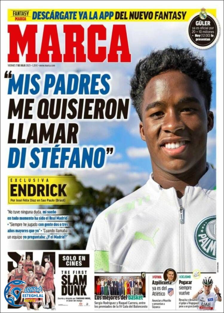 روزنامه ورزشی مارکا جمعه 16 تیر 1402 