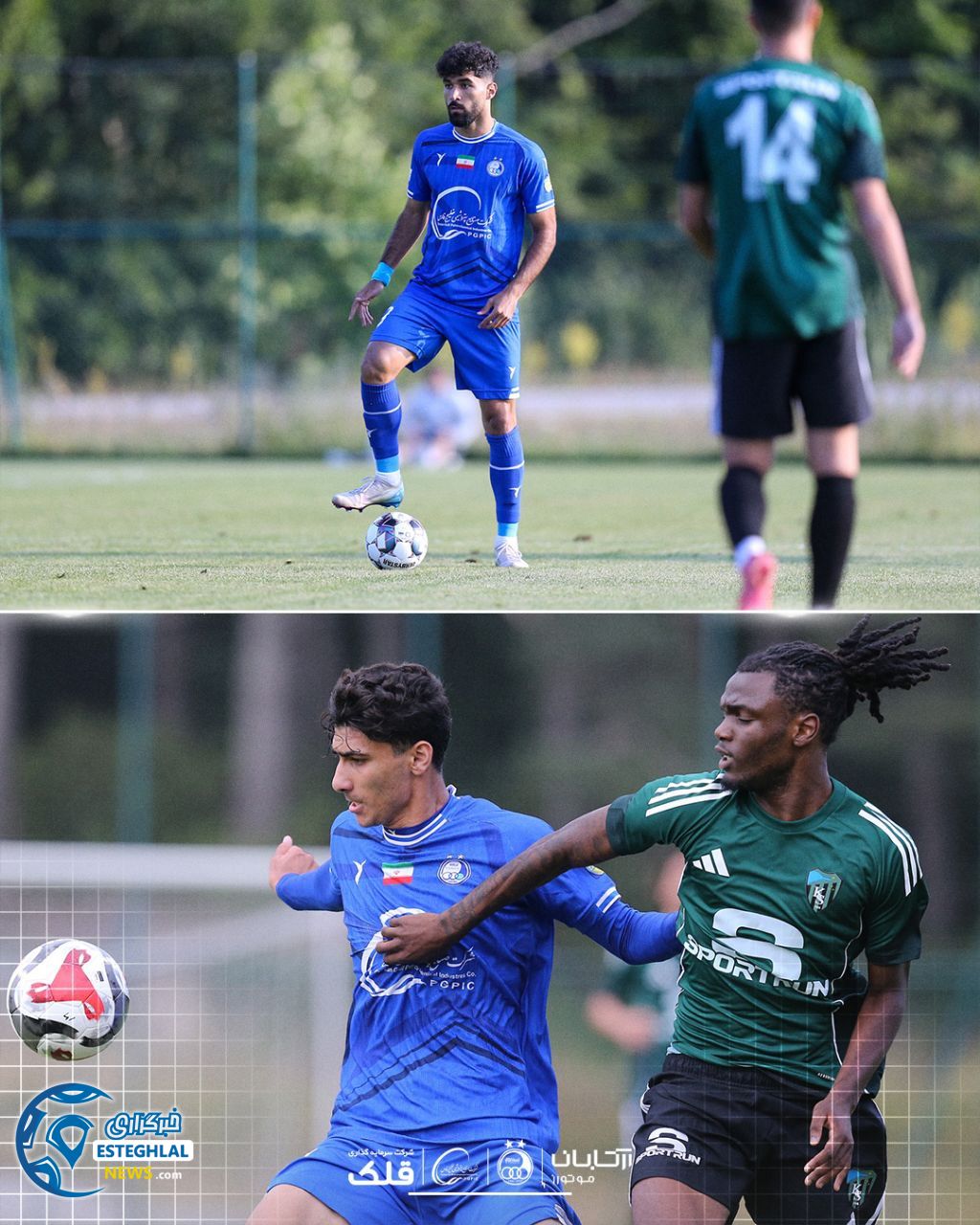 دیدار دوستانه استقلال و کوجالی اسپور ترکیه