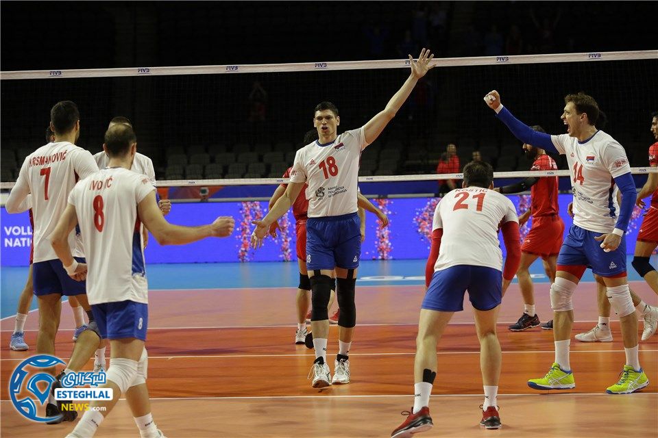 والیبال لیگ ملت های جهان 2018