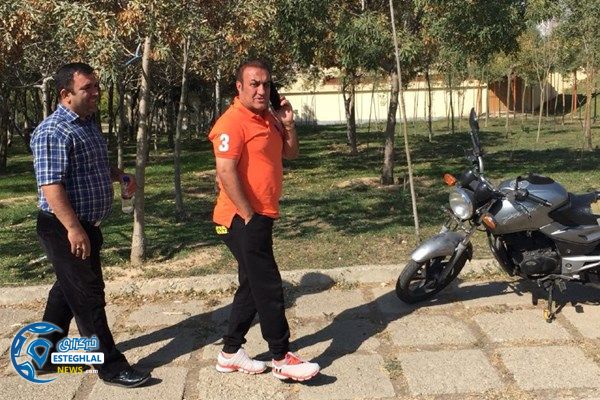 حواشی پس ازتمرین استقلال