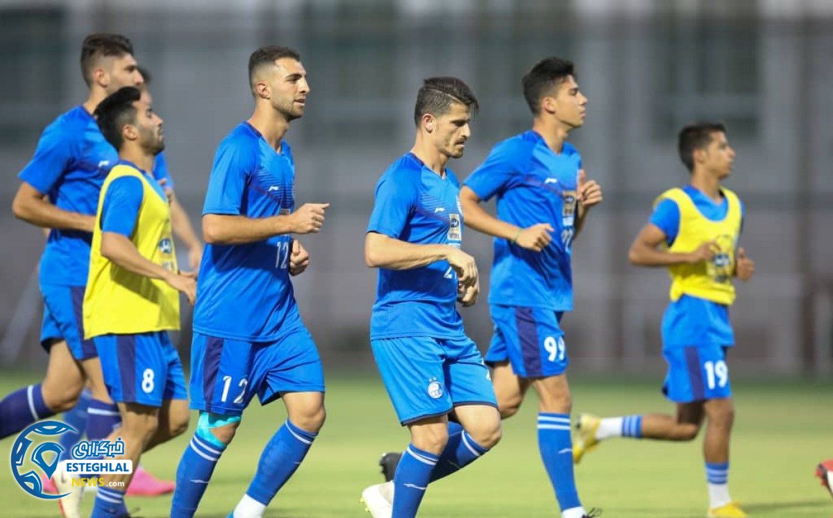 تمرین استقلال جمعه 13 مهر 97 در اهواز