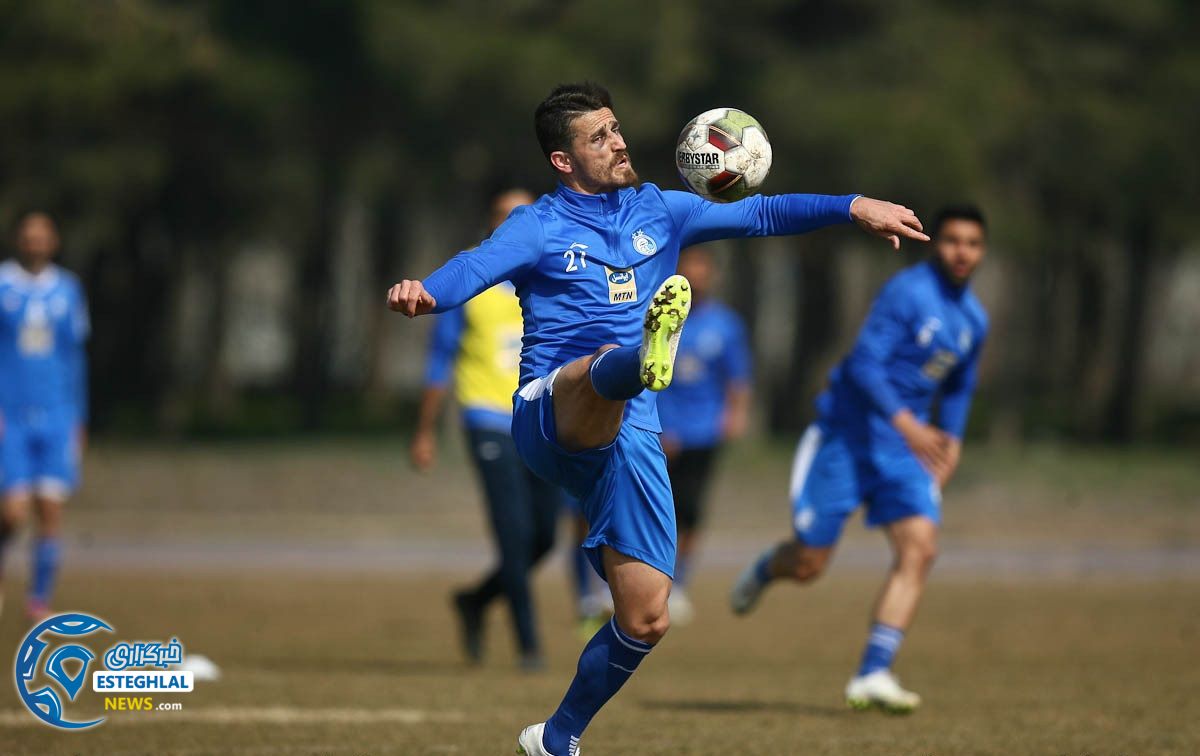 تمرین استقلال 25 بهمن  ماه 97