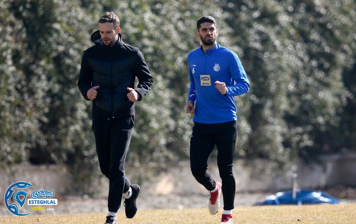 تمرین استقلال 10 بهمن  ماه 97