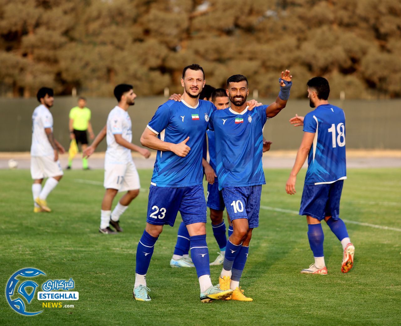 دیدار دوستانه استقلال و گل گهر سیرجان