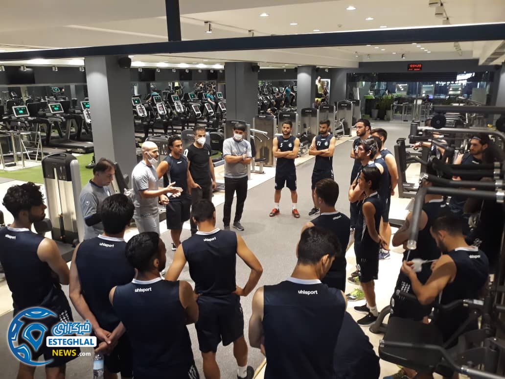 تمرین استقلال 24 خرداد 99