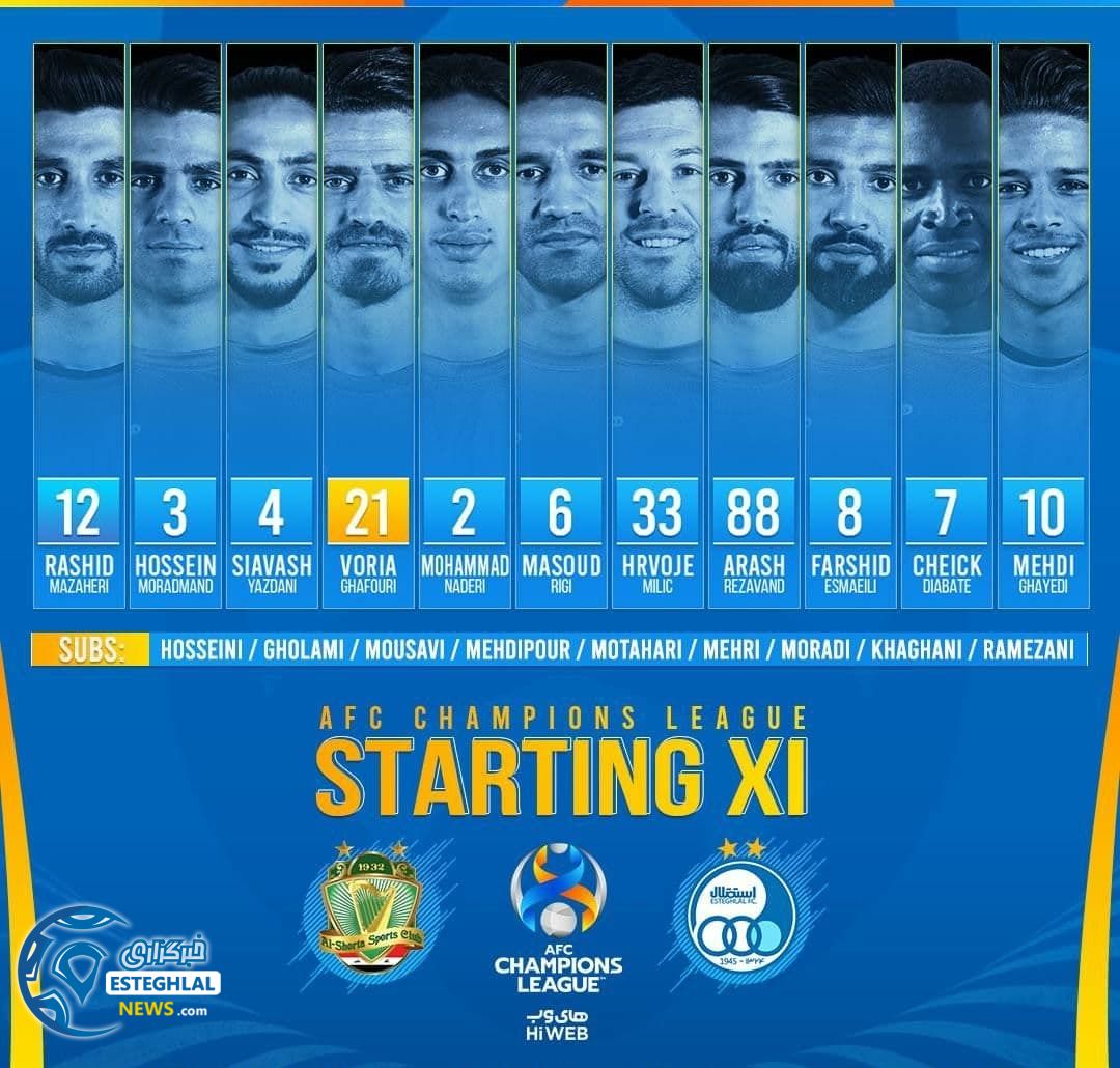 ترکیب استقلال مقابل الشرطه عراق