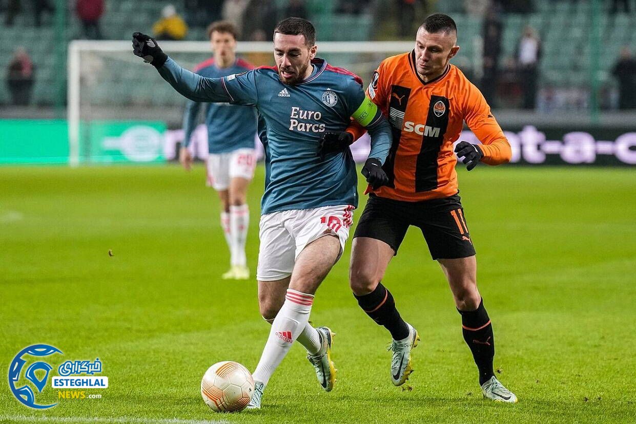 شاختار دونتسک 1-1 فاینورد