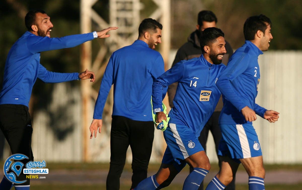 تمرین استقلال 21 آدر 97