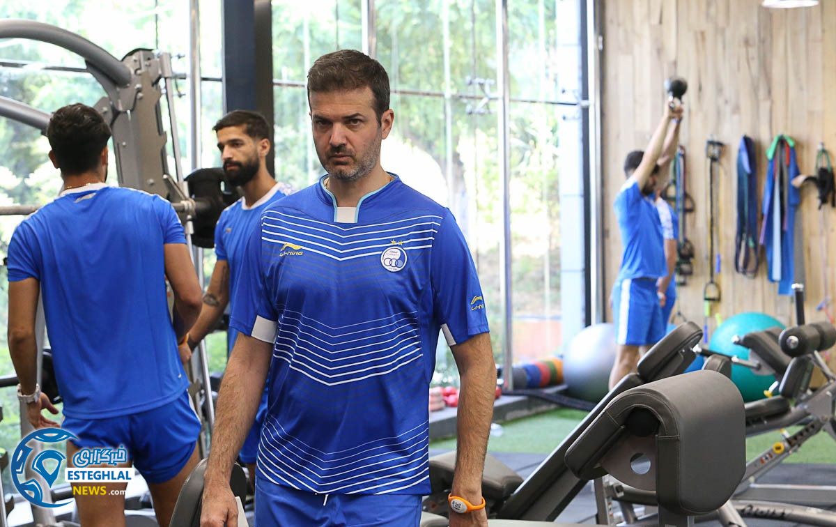 تمرین وزنه استقلال