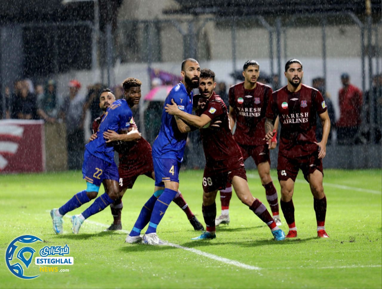 نساجی 1-0 استقلال